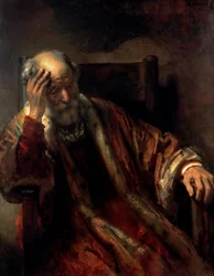 An Old Man in an Armchair